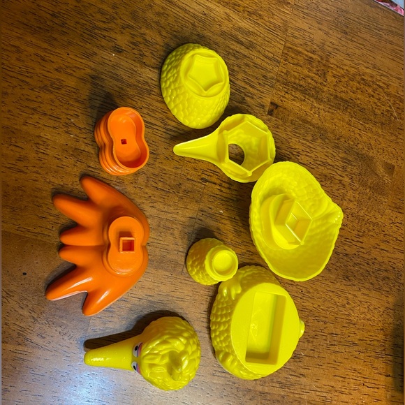 Sesame Street muppet Big Bird , stacking toy. vintage 1975. - Picture 5 of 8